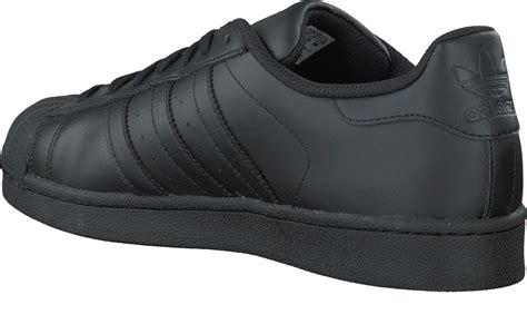 adidas heren schoenen zwart superstar|adidas superstar zwart.